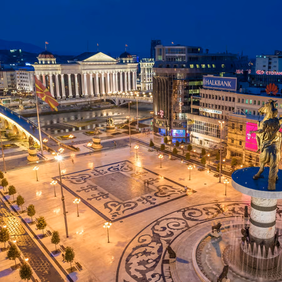 Дел од проектот „Скопје 2014“