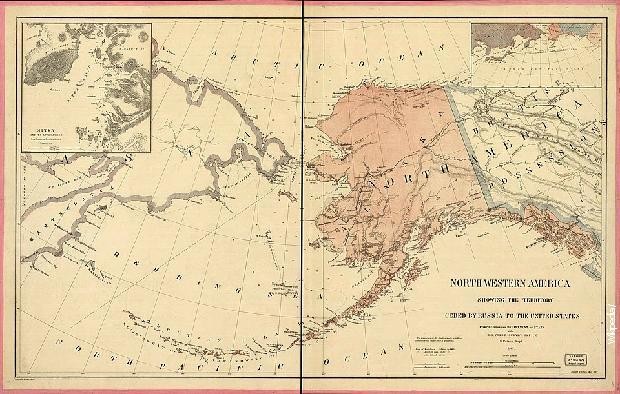 Територијата на руските колонии во Северна Америка