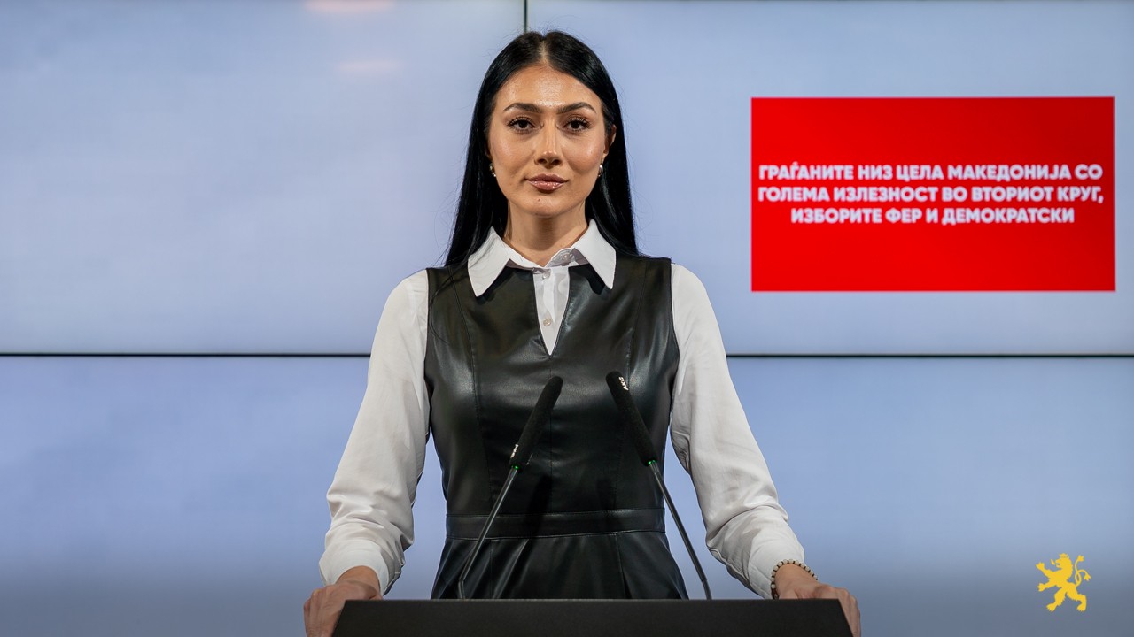 Викторија Андоновска од ВМРО ДПМНЕ ги оцени изборите за фер и демократски