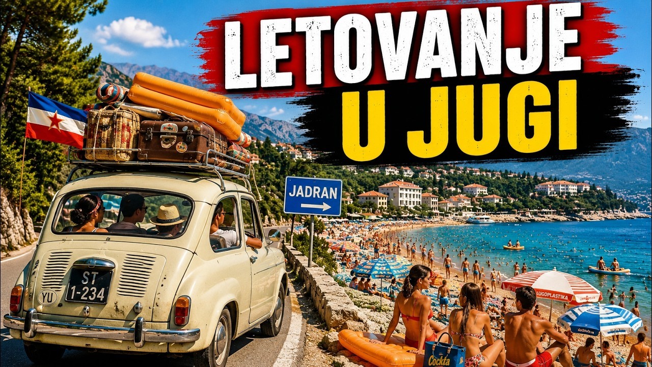 ЛЕТО И МОРЕ ВО ЈУГОСЛАВИЈА... Достапно и хумано. Споредете со нивните внуци денес