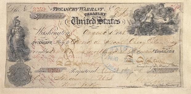 Чекот со кој Соединетите Американски Држави ја купија Алјаска од Руската Империја