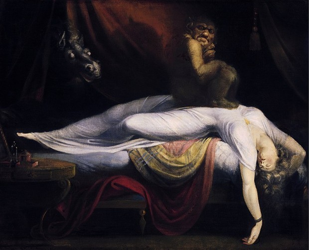 „Кошмар“, слика од Хенри Фузели (1781)