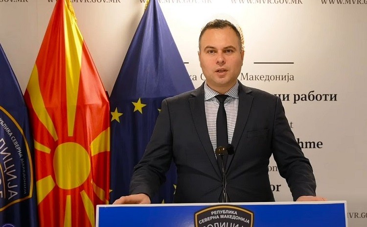 Гоце Андреевски, портпарол на МВР
