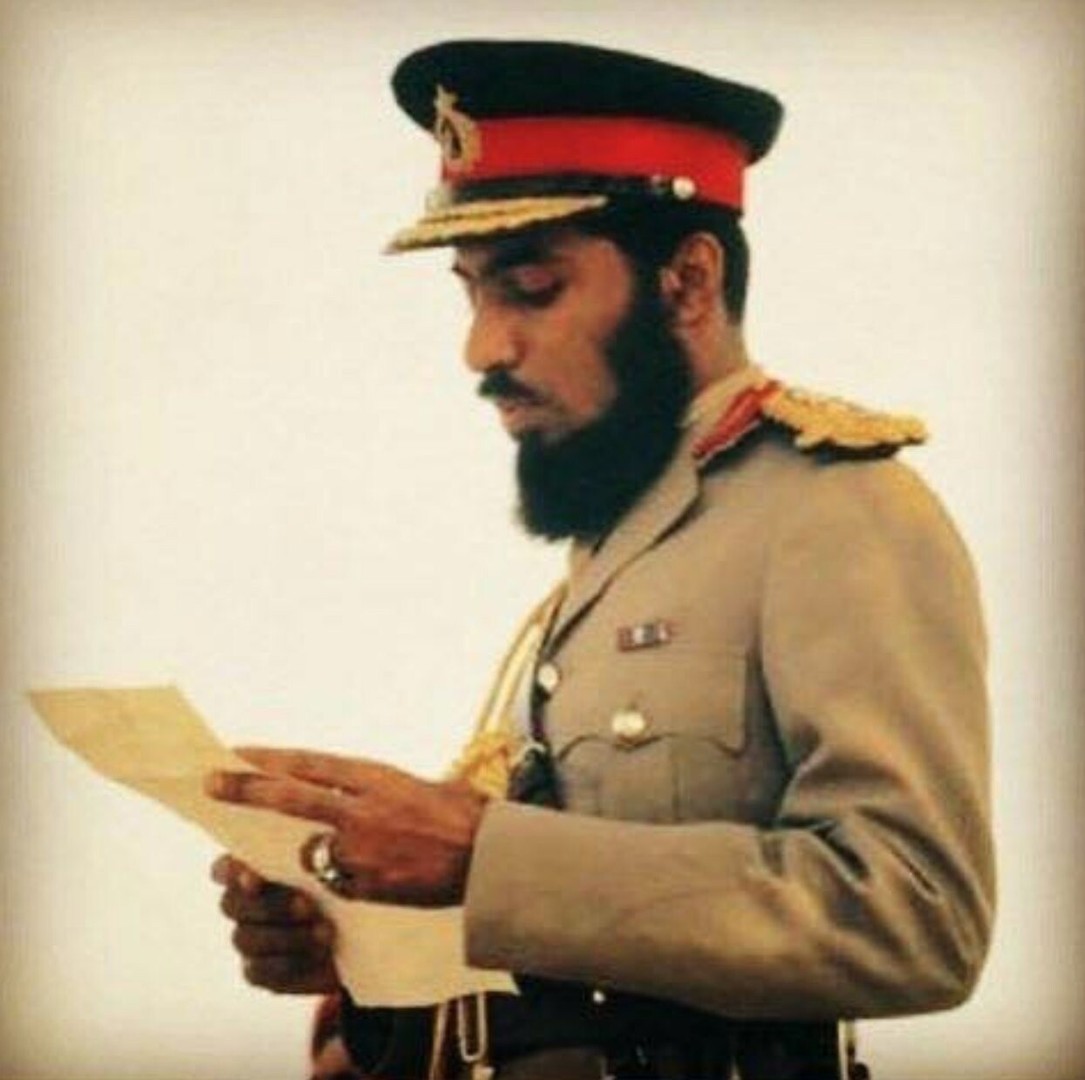 Принцот Кабус бин Саид во 1970 година, подоцна султан на Оман