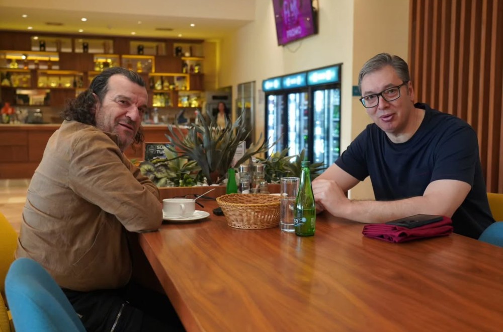 Vučić sa Lukasom u Nišu: "Slika nadrealna. Spremamo se za Niško popodne"