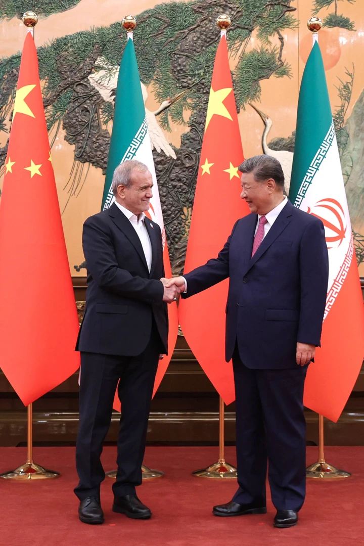 Масуд Пезешкијан и Кси Џинпинг