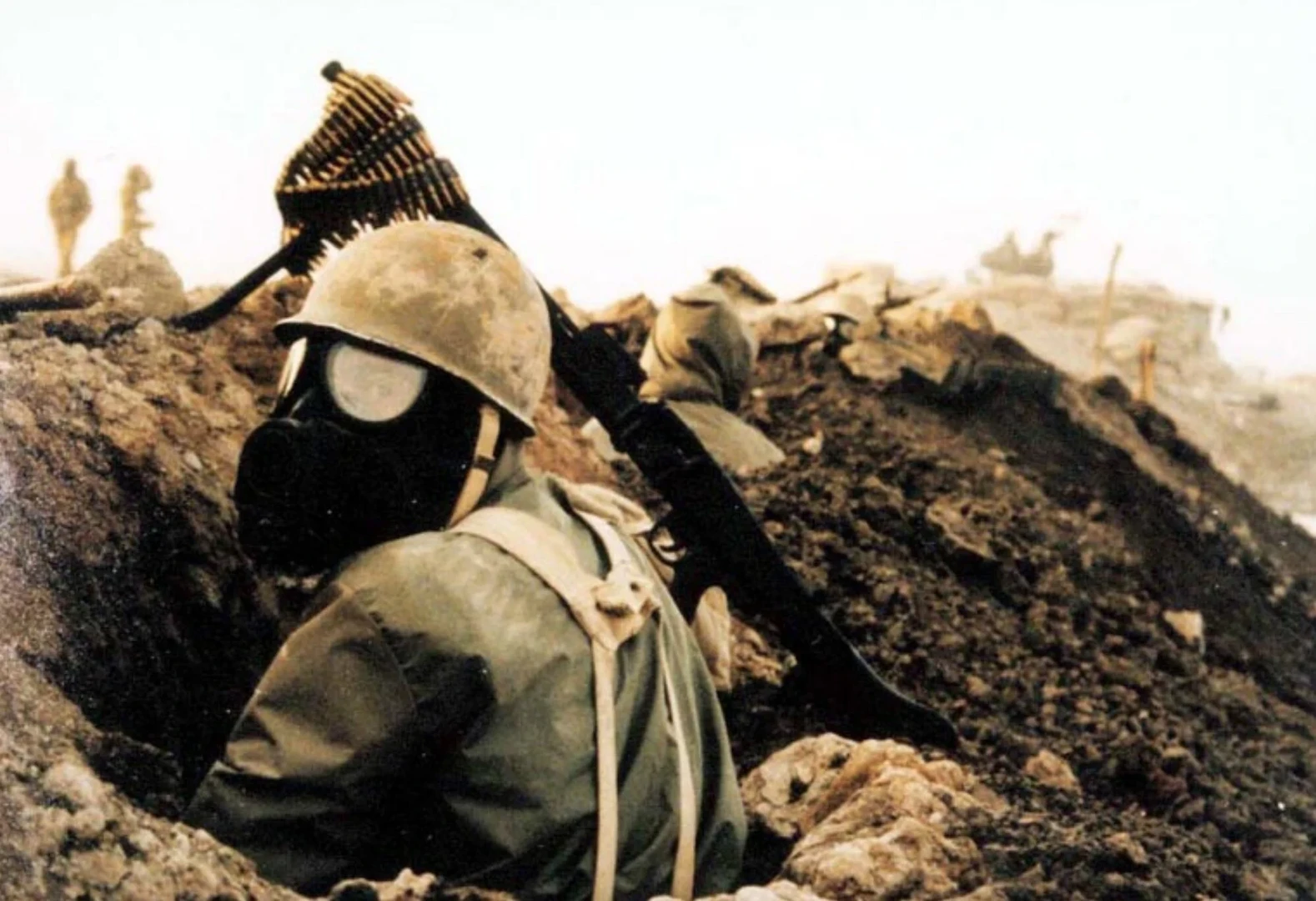 Сцена од ужасната иранско-ирачка војна