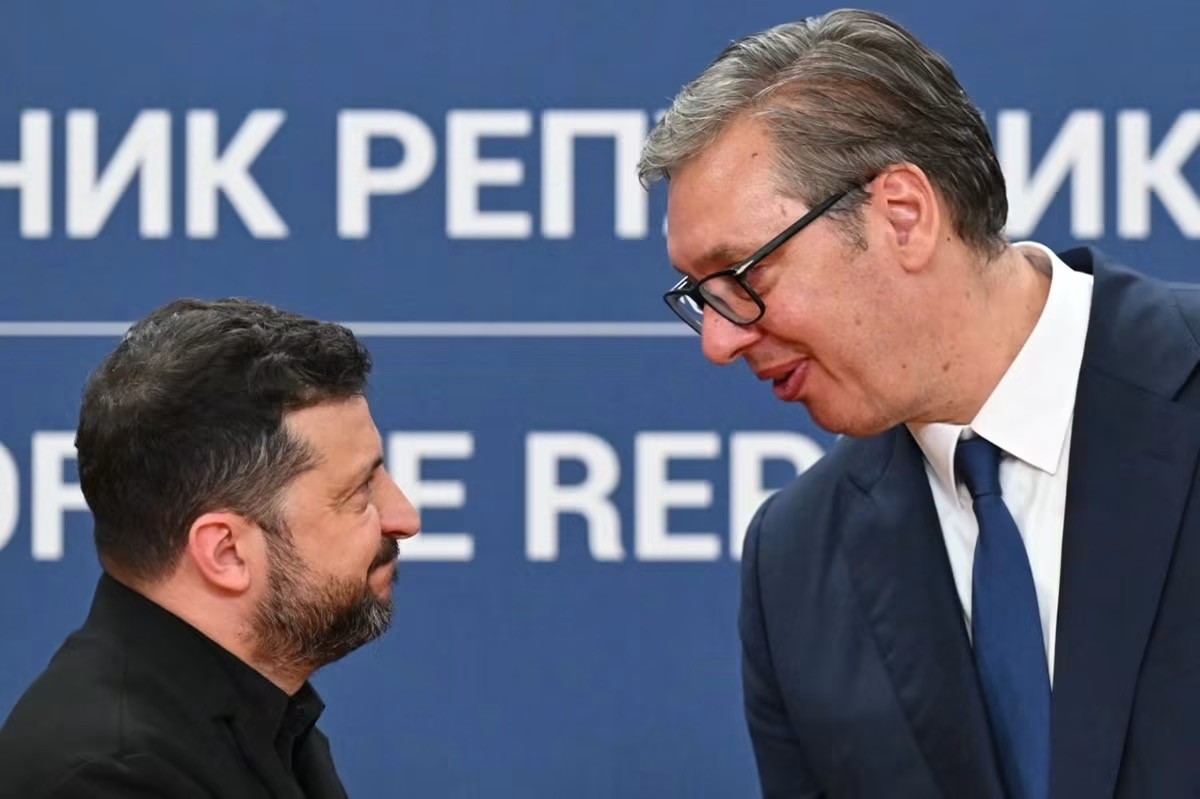 „НЕ ВЕРУВАМ ДЕКА ВОЈНАТА ВО УКРАИНА БРЗО ЌЕ ЗАВРШИ“, кажа Вучиќ : Со Зеленски не разговаравме за воена соработка