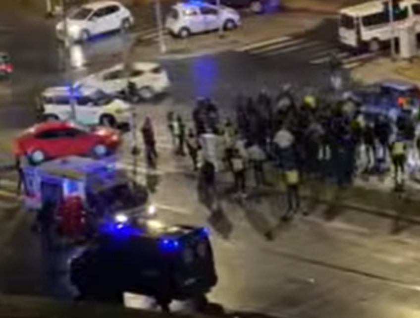 (ФОТО+ВИДЕО) МАСОВНА ТЕПАЧКА ПРЕД СЦ „ЈАНЕ САНДАНСКИ“! Полиција и Брза помош се на терен - еве ги првичните информации!