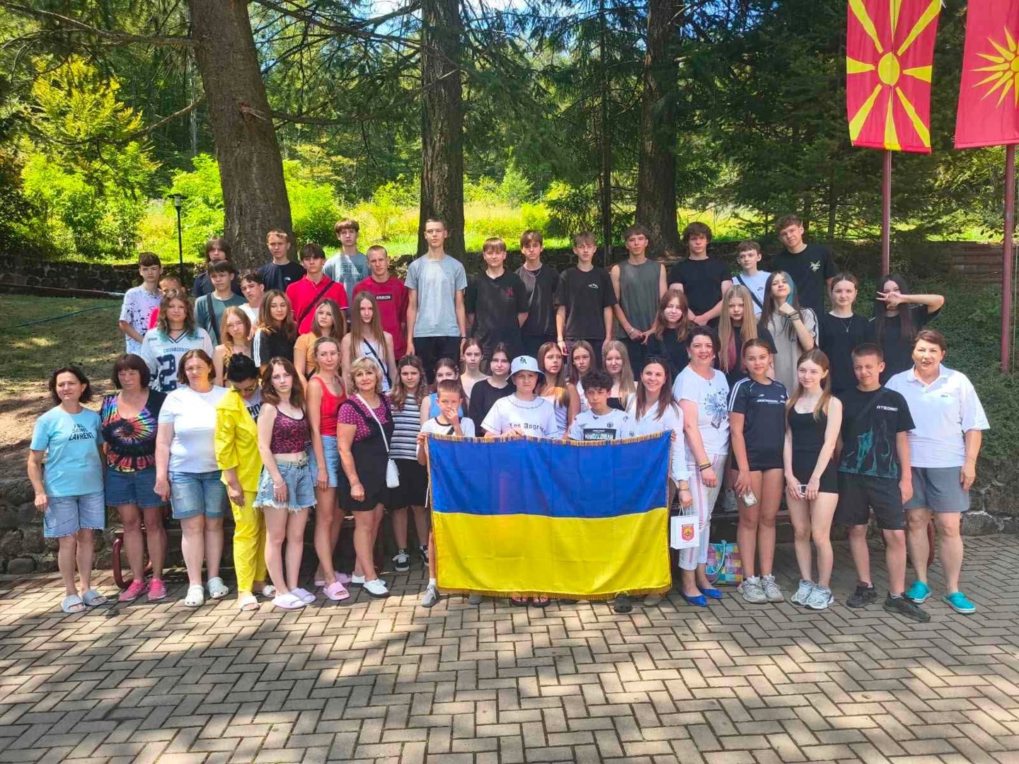 ХУМАН ГЕСТ: Кавадарци повторно ги отвори вратите за децата од Украина – 10 дена одмор и дружење во Михајлово!