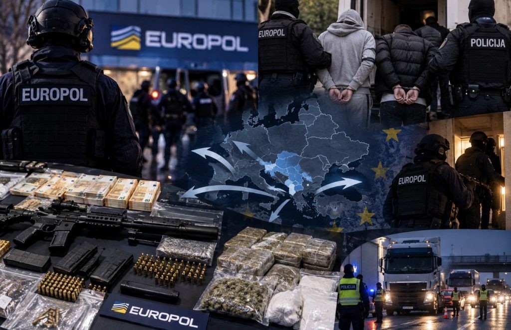 Разбиена опасна балканска криминална мрежа: 47 уапсени за дрога, убиства и киднапирања