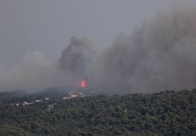 Ново жариште во близина на Скопје: Пожарникарите се борат со огнот