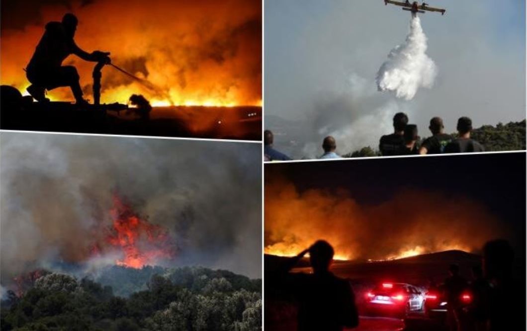 Апокалиптични сцени во Грција и Турција: Пожари голтаат сè пред себе, има мртви и масовна евакуација!